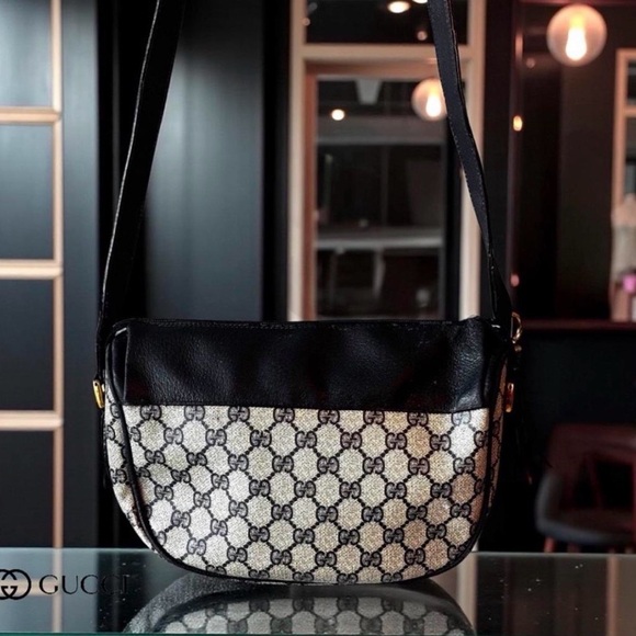 Gucci Black and Cream Women's Bag - Picture 2 of 8